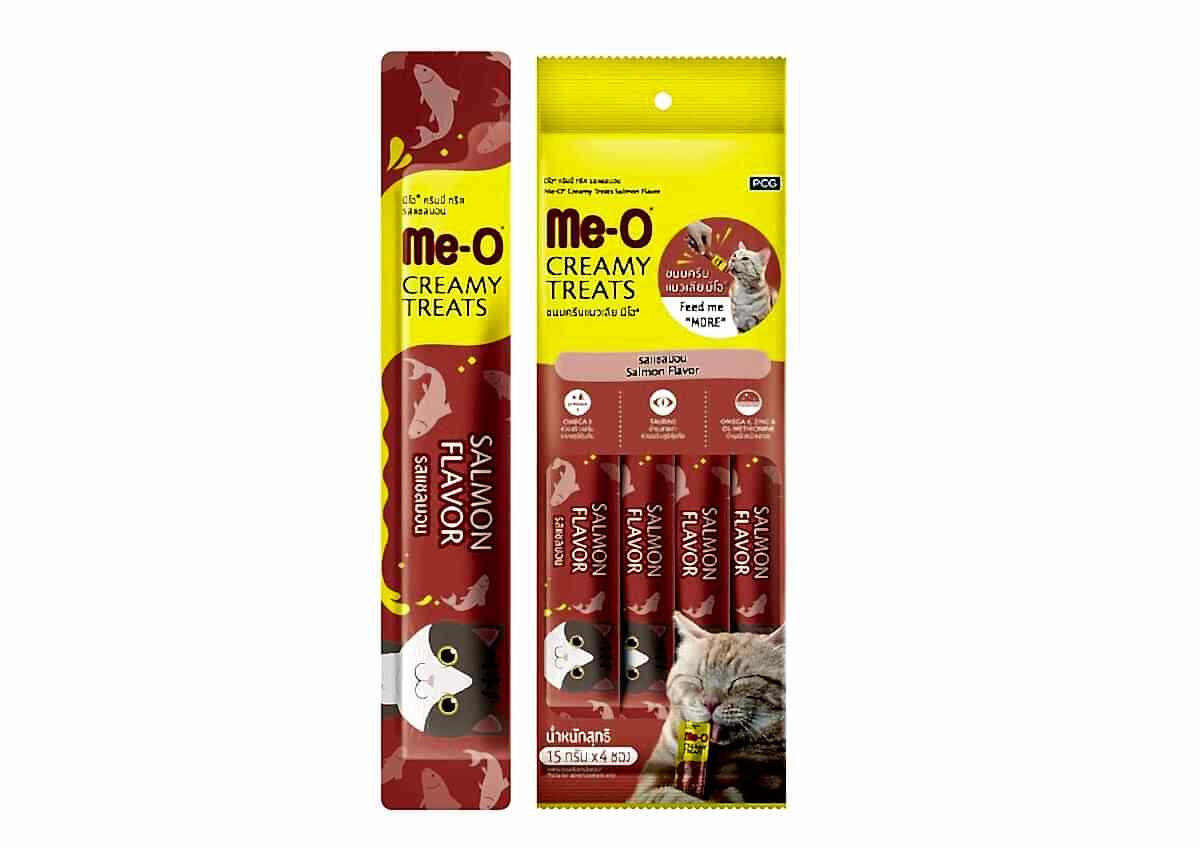  - 2-ME-O CREAMY TREATS SOMON BALIĞI 4X15GR 12'Lİ