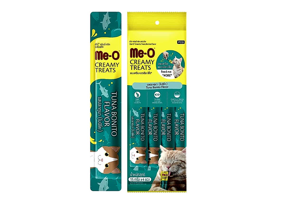  - 3-ME-O CREAMY KUR.TON BALIĞI KEDİ ÖDÜL 4X15GR 12'Lİ