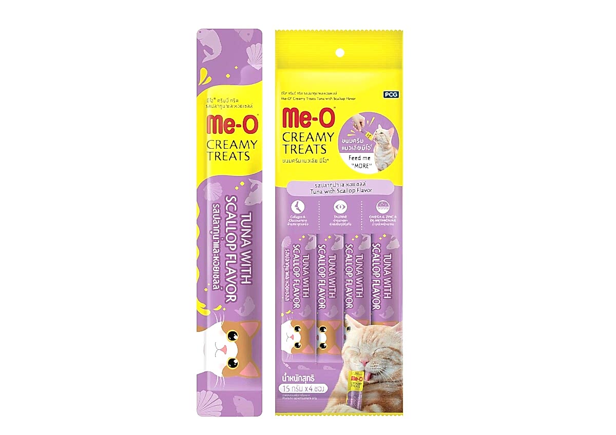  - 7-ME-O CREAMY DENİZ TAR.&TON BAL.KEDİ ÖDÜL 4X15GR 12'Lİ