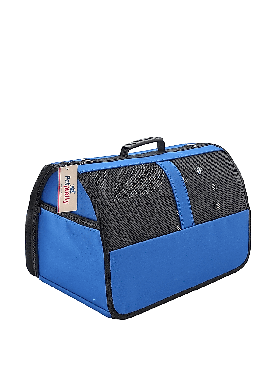 BÜYÜK BOY FİLELİ ÇANTA MAVİ 30*30*49 CM