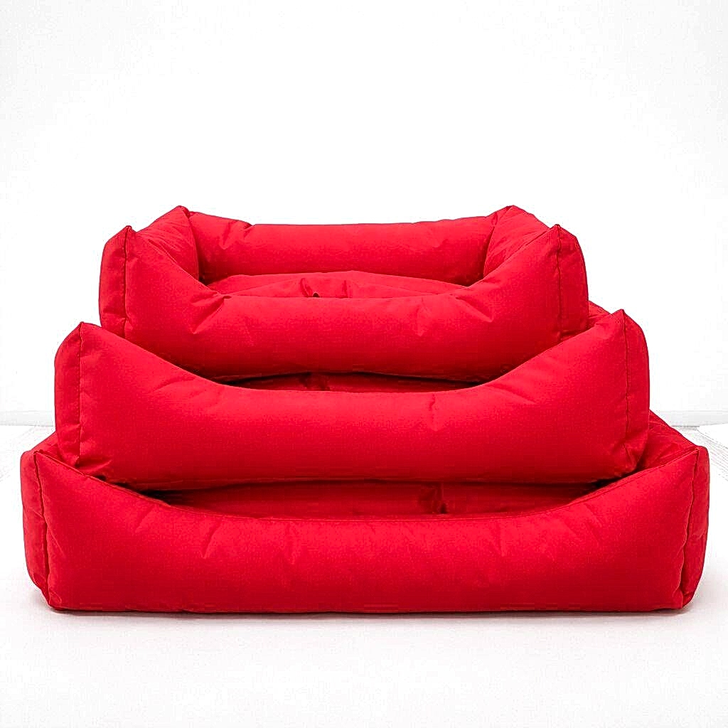 DIŞ MEKAN KOLTUK YATAK 3'LÜ SERİ KIRMIZI