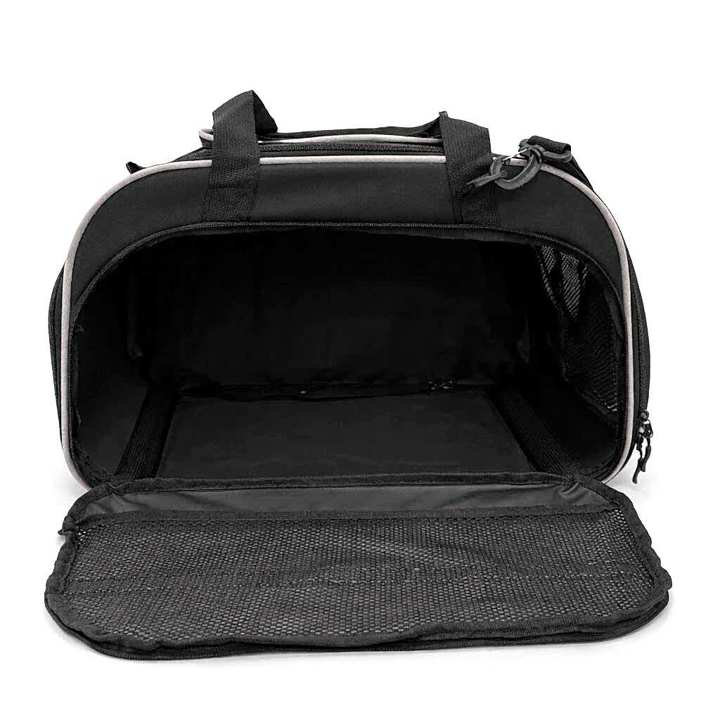 FLY PET TAŞIMA ÇANTASI GRİ-SİYAH