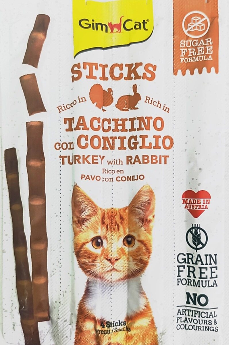 GİMCAT - GİMCAT STİCKS HİNDİ TAVŞAN 20 GR