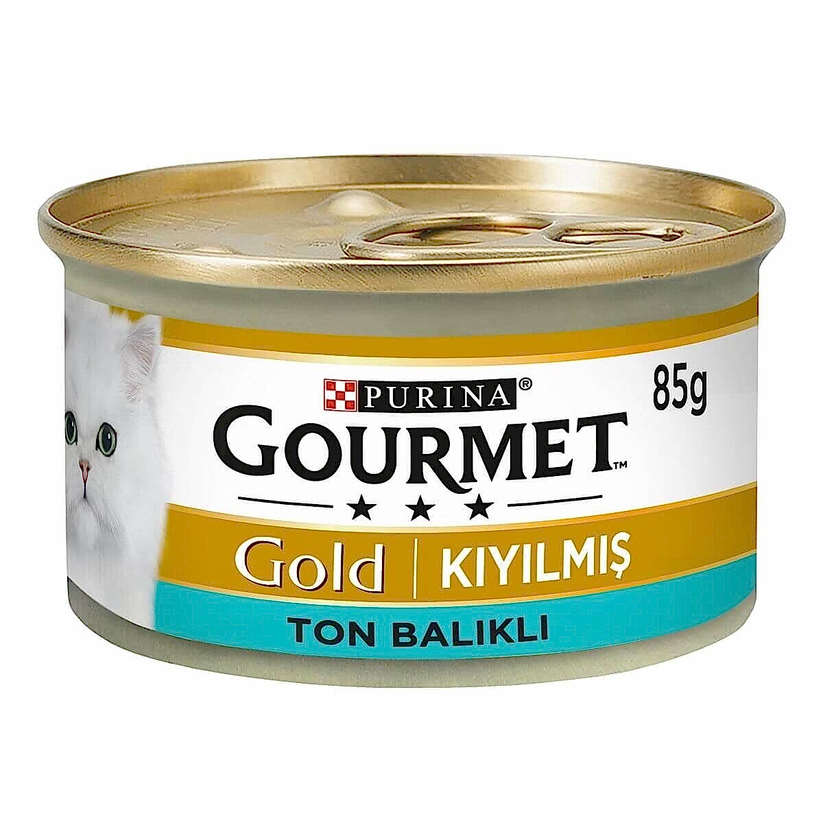  - GOURMET GOLD KIYILMIŞ TON BALIKLI KEDİ KONSERVERSİ 85 GR 24'LÜ