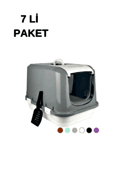  - KAPALI KEDİ TUV. KÜÇÜK ÜSTÜ AÇILIR 7 Lİ PAKET CNR 737x50X13,5