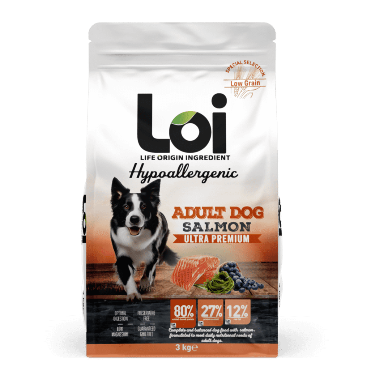  - LOI ADULT KÖPEK SOMONLU 3 KG