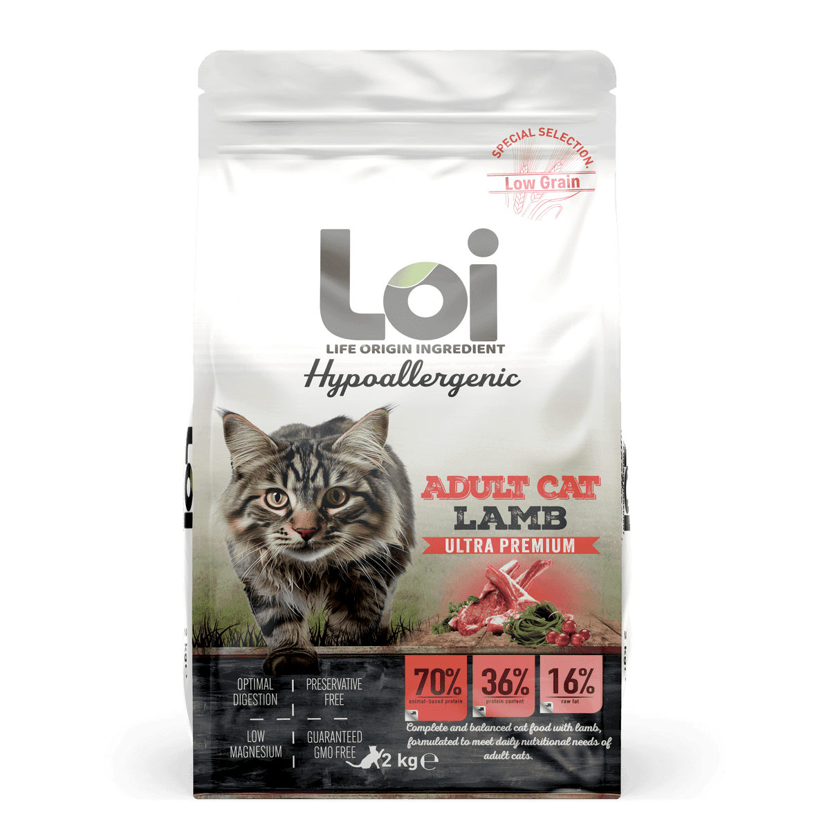  - LOI KEDİ KUZULU 2 KG