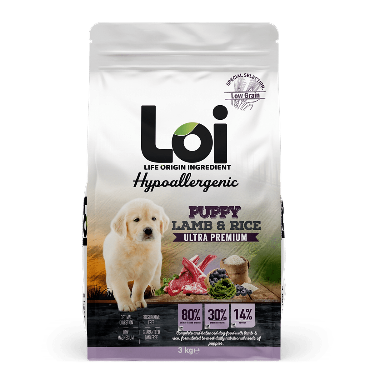 LOI PUPY KUZU ETLİ 3 KG 