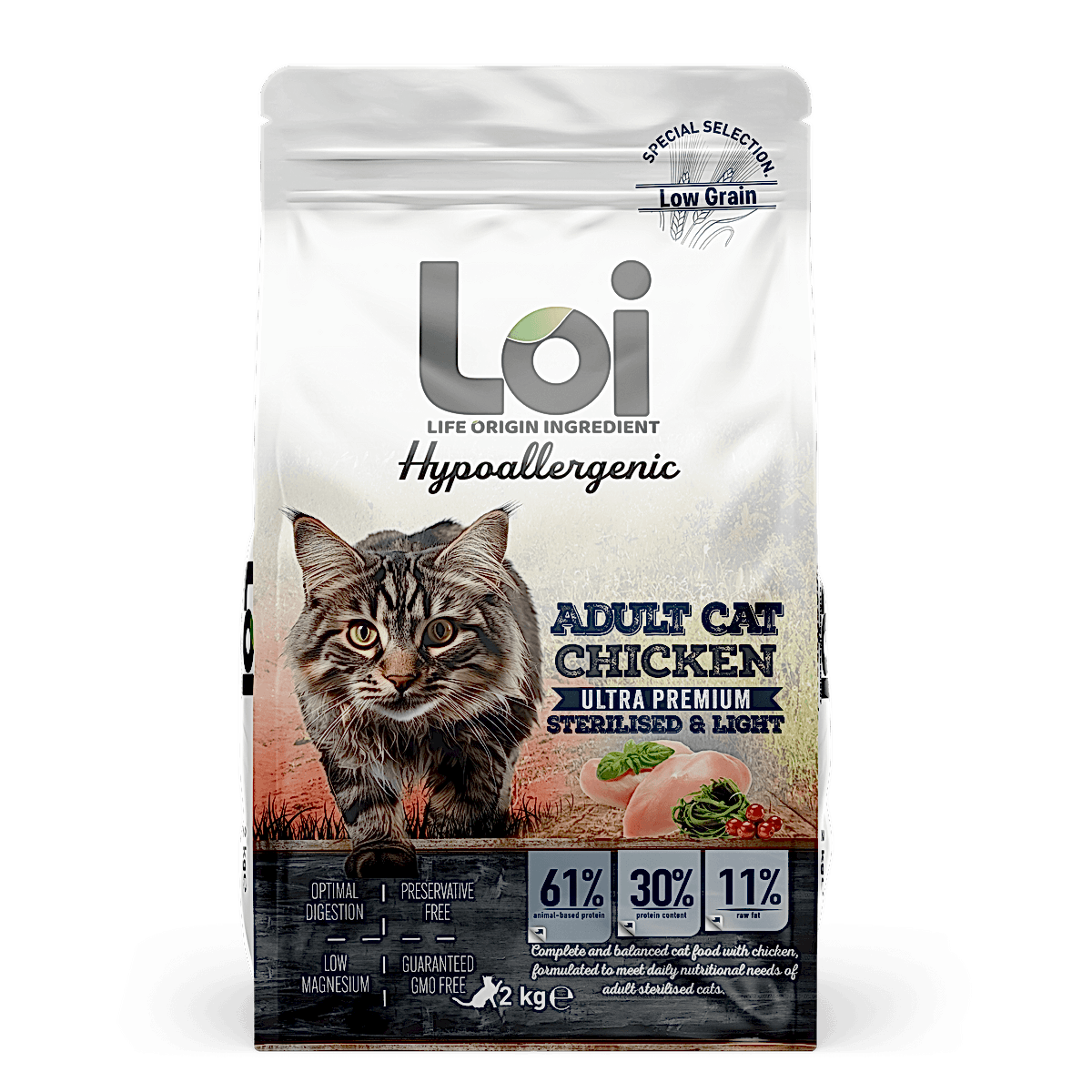 LOI STERİL TAVUKLU 2 KG