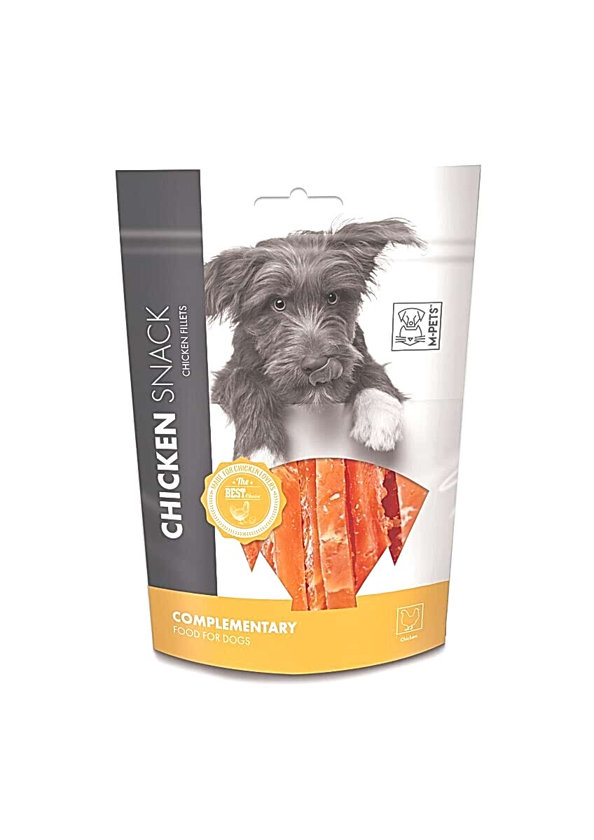  - M-PETS CHICKEN FILLETS KÖPEK ÖDÜL 80GR