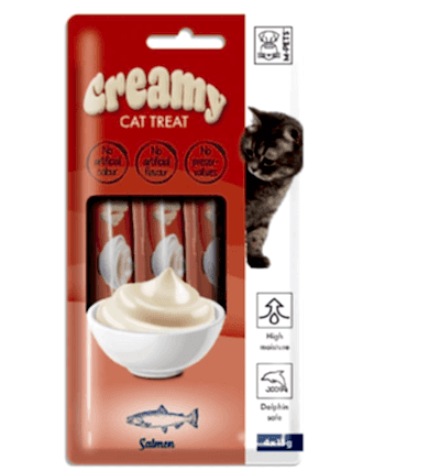  - M-PETS CREMY SOMON BALIKLI KEDİ ÖDÜLÜ 4*15GR