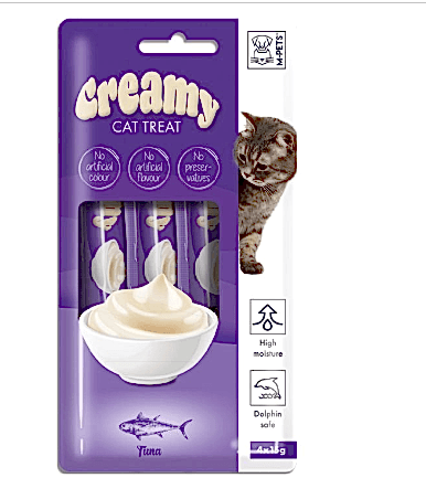  - M-PETS CREMY TON BALIKLI KEDİ ÖDÜLÜ 4*15GR