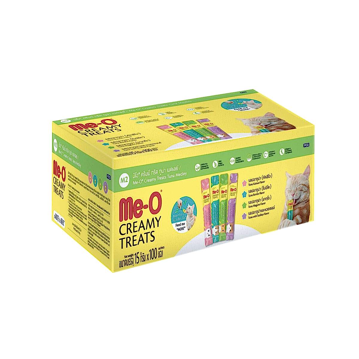  - ME-O CREAMY TREAT TUNA MİX-M2 100X15GR 100'LÜ