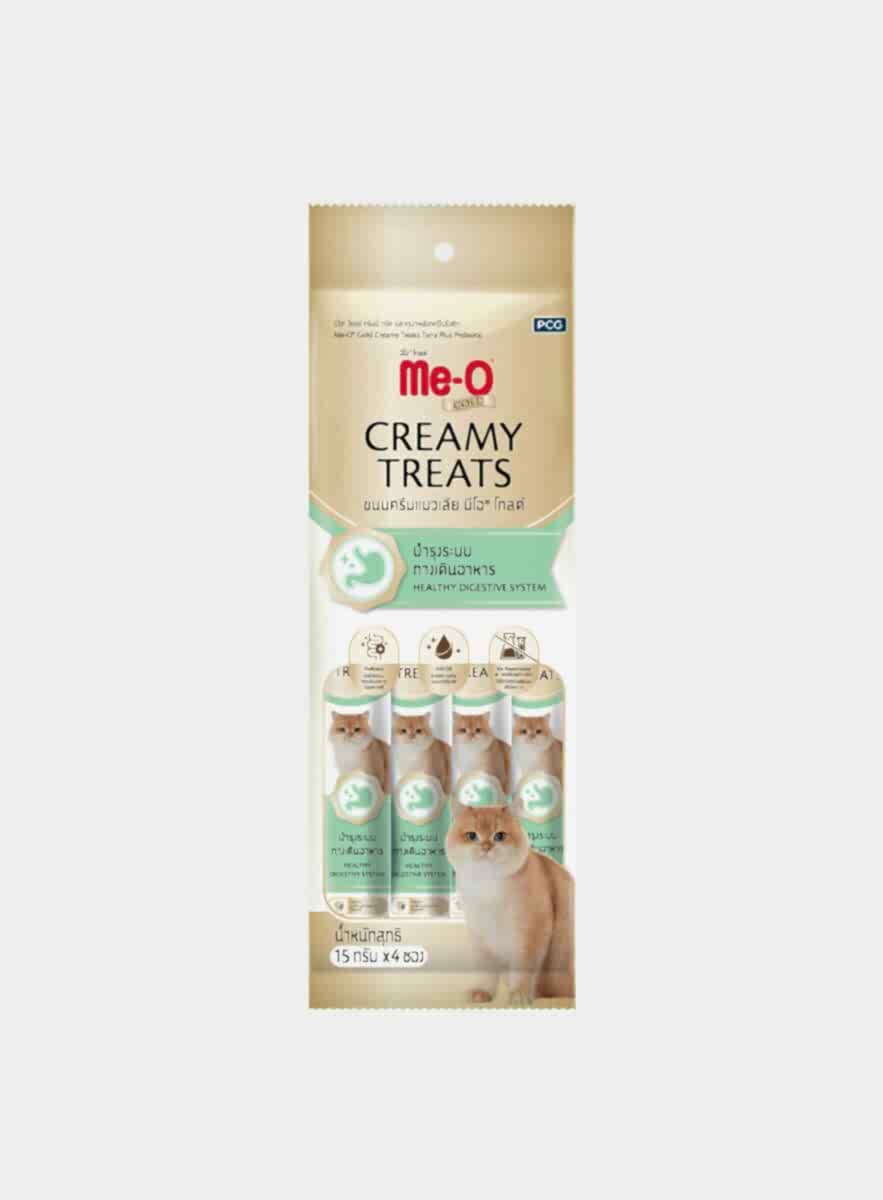  - ME-O GOLD CREAMY TREATS TON BAL.İLAVE PROBİYOTİK 4X15GR 12'Lİ