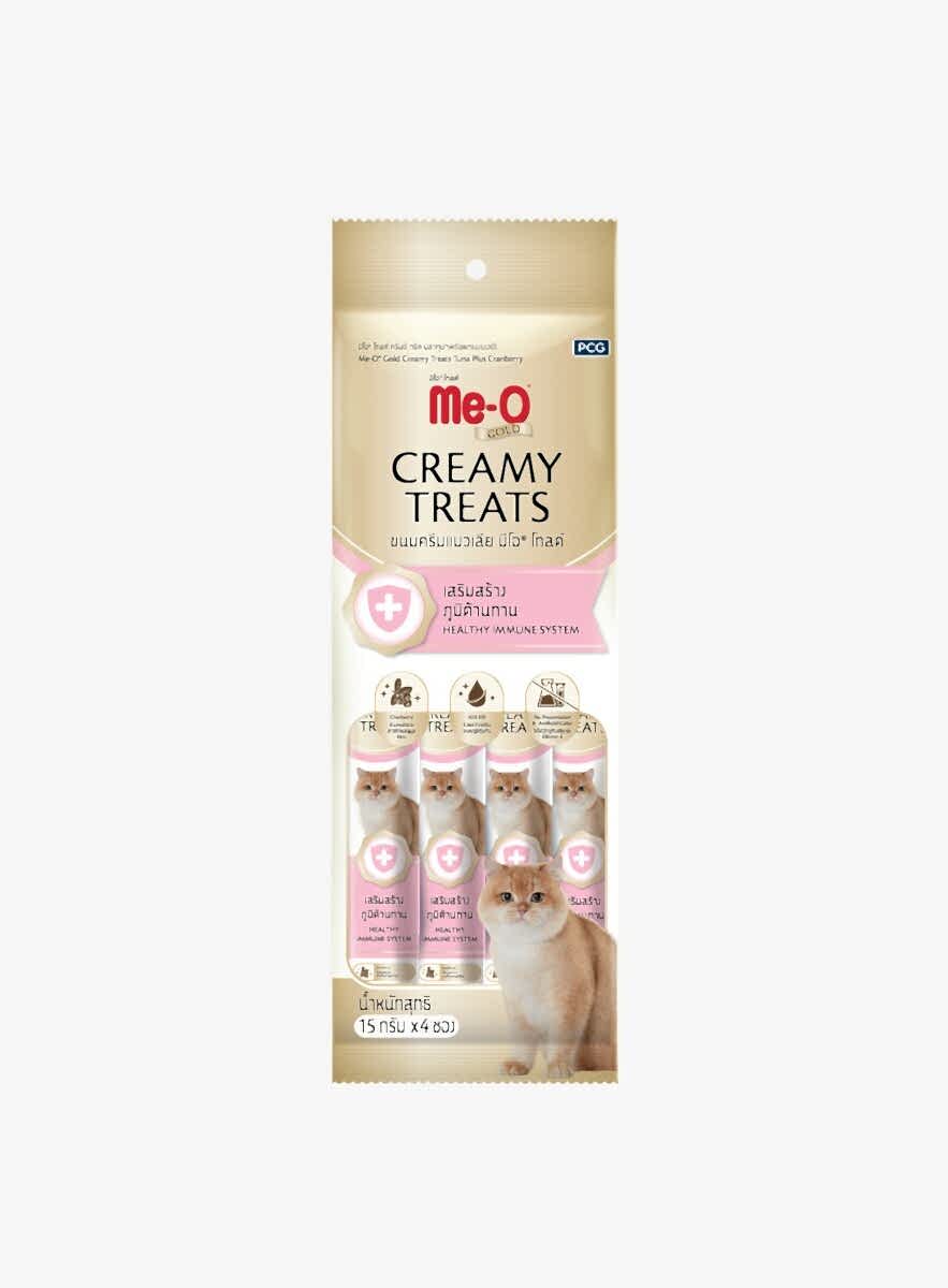  - ME-O GOLD CREAMY TREATS TON BAL.İLAVE TURNA YEMİŞİ 12'Lİ