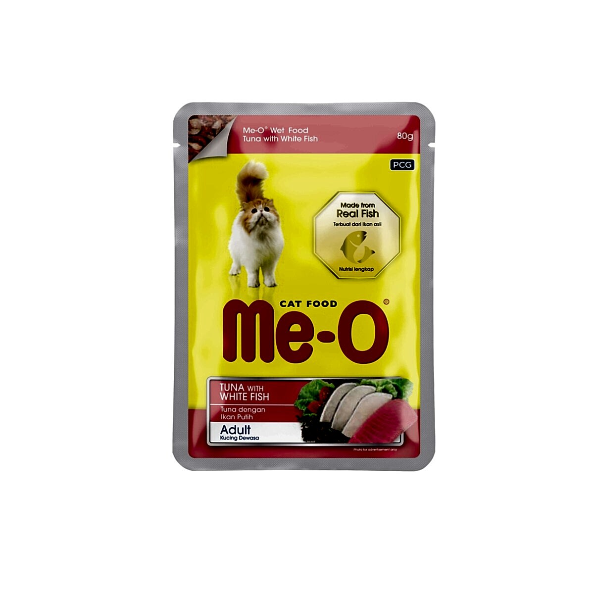  - ME-O TON BALIK&ALABALIK KEDİ YAŞMAMA 80GR 12'Lİ
