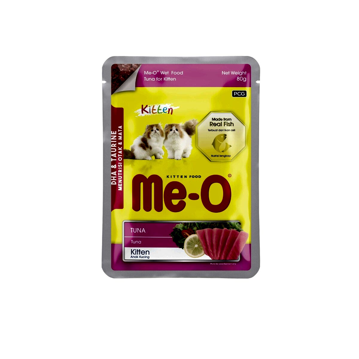  - ME-O TON BALIKLI YAVRU KEDİ YAŞ MAMA 80GR 12'Lİ