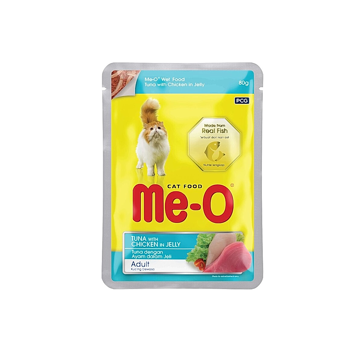  - ME-O TON BALIK&TAVUK KEDİ YAŞMAMA 80GR 12'Lİ