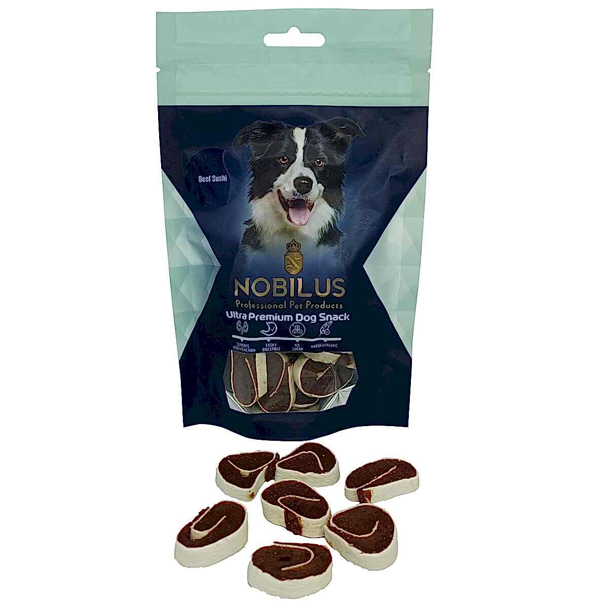  - NOBILUS BEEF SUSHI DOG SNACK