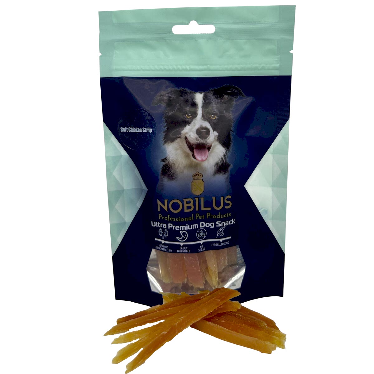  - NOBILUS SOFT CHICKEN STRİP DOG SNACK