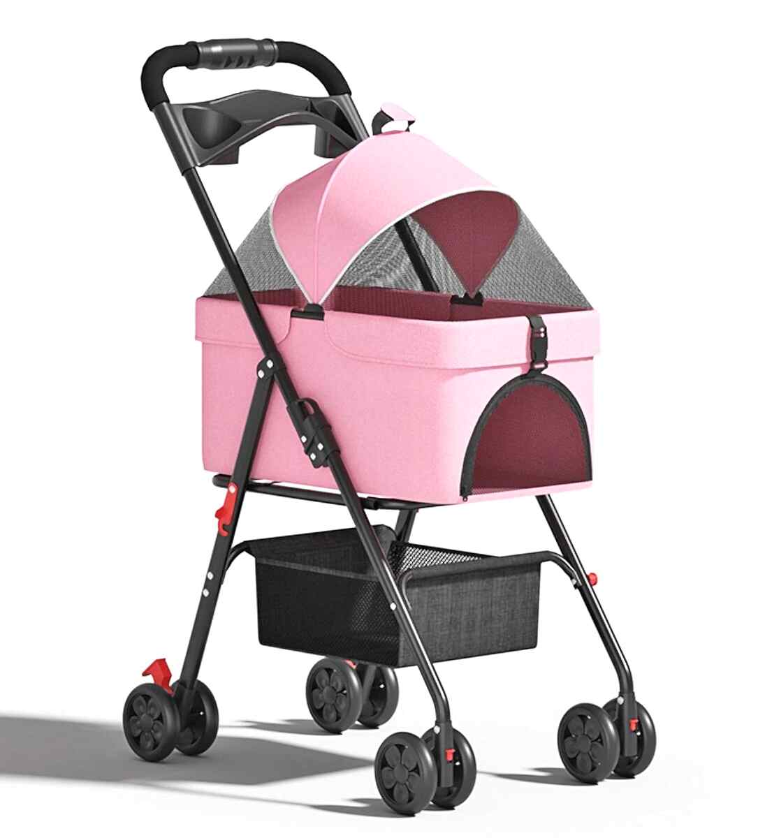  - NUNBELL BELL TAŞIMA ARABASI PEMBE