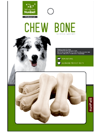  - NUNBELL BEYAZ PRES KEMİK 12,5CM 30'LU PAKET