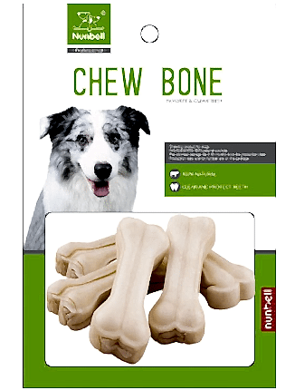  - NUNBELL BEYAZ PRES KEMİK 7,5CM 15-20GR 100'LÜ