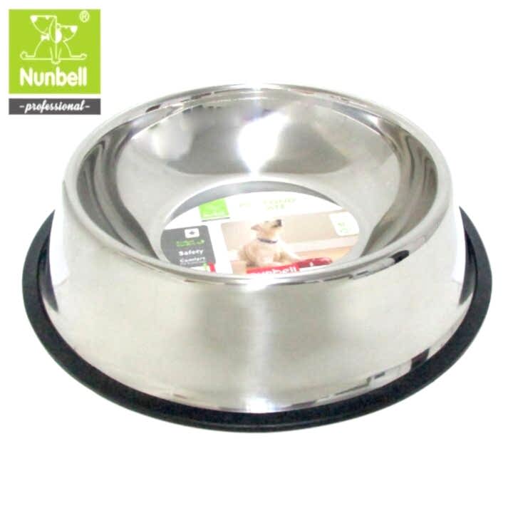 NUNBELL - NUNBELL ÇELİK MAMA KABI 34cm