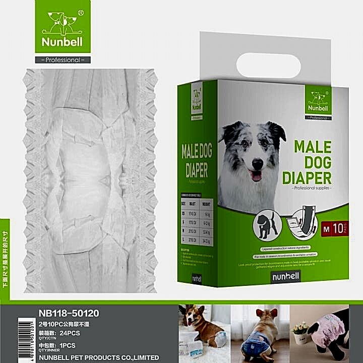  - NUNBELL ERKEK KÖP.ALT BAĞ.BEZİ 10'LU NO:2