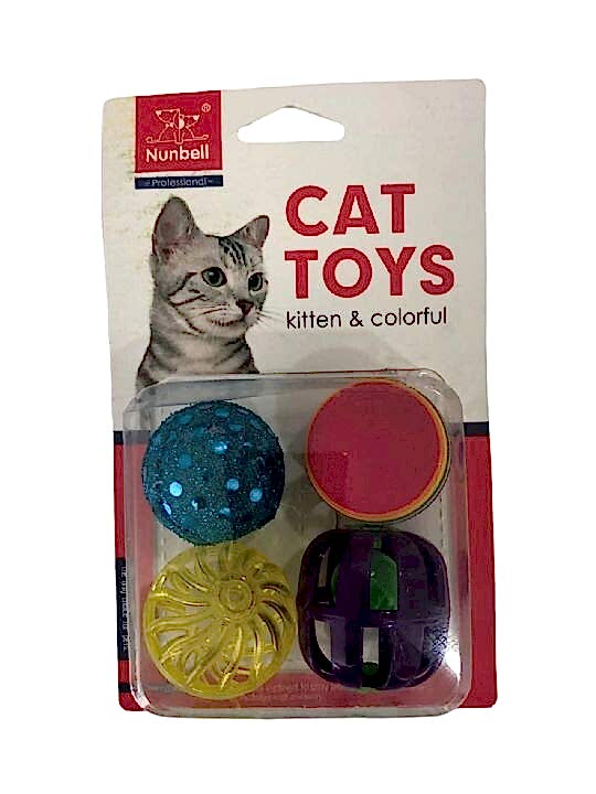 NUNBELL - NUNBELL KEDİ OYUNCAGI 4 PARÇA