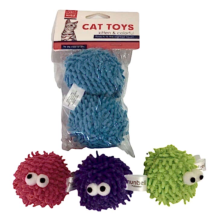 NUNBELL - NUNBELL KEDİ OYUNCAGI SEVİMLİ CANAVAR 2 PARÇA