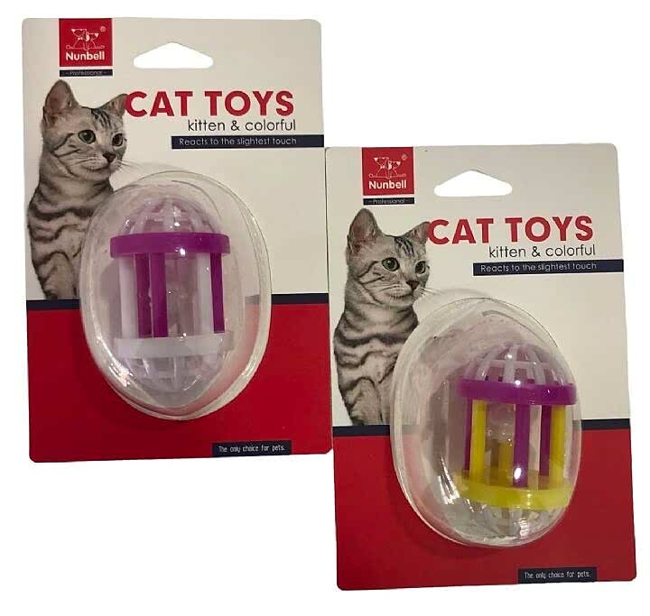 NUNBELL - NUNBELL KEDİ OYUNCAGI ZİLLİ SİLİNDİR