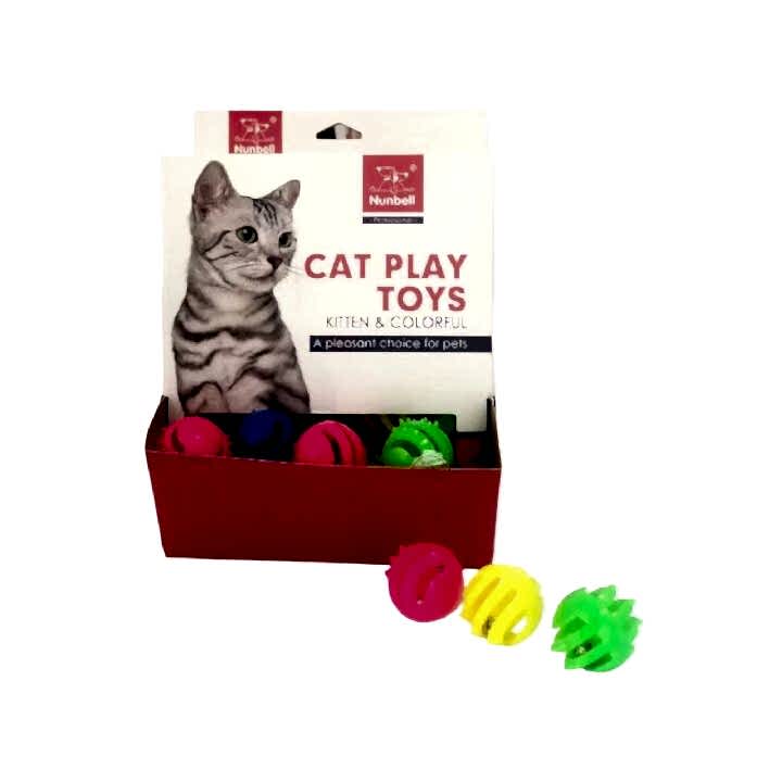 NUNBELL - NUNBELL KEDİ OYUN.DİKENLİ TOP 54'LÜ