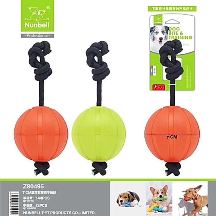 NUNBELL - NUNBELL KÖPEK DİŞ İPİ TOPLU 7cm