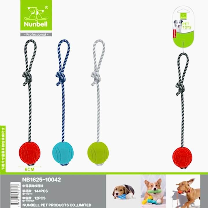 NUNBELL - NUNBELL KÖPEK DİŞ İPİ TOPLU M