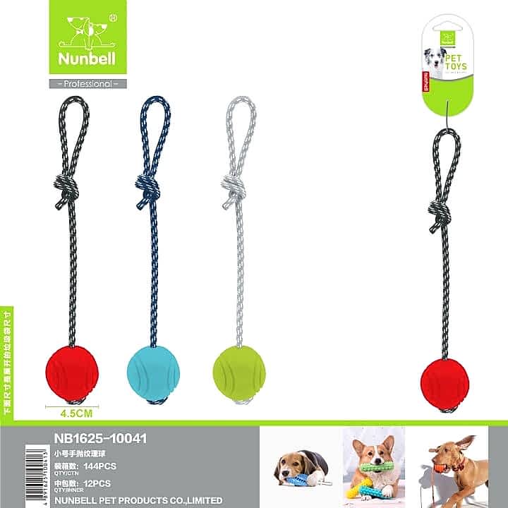 NUNBELL - NUNBELL KÖPEK DİŞ İPİ TOPLU S