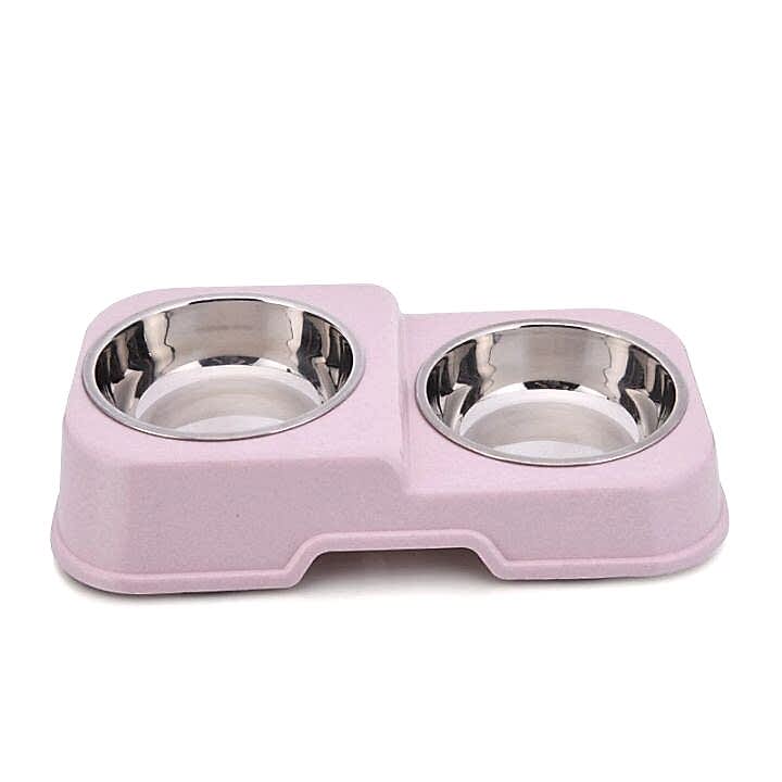 NUNBELL - NUNBELL MELAMİN ÇELİK MAMA KABI İKİLİ 