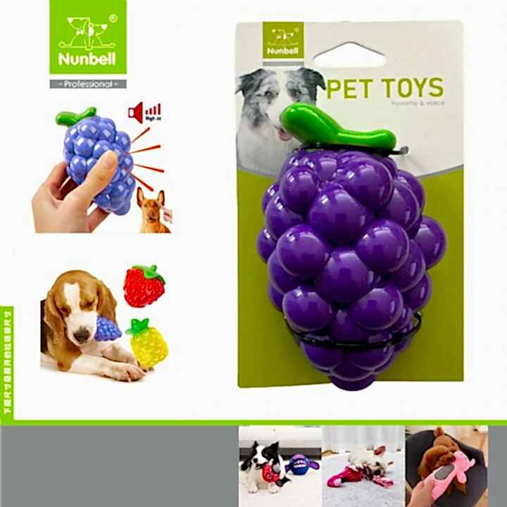 NUNBELL - NUNBELL KÖPEK VE KEDİ AROMALI OYUNCAK ÜZÜM