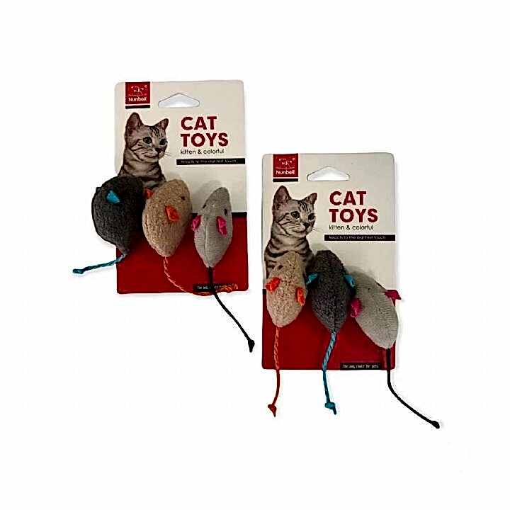 NUNBELL - NUNBELL RENKLİ FARE 3'LÜ