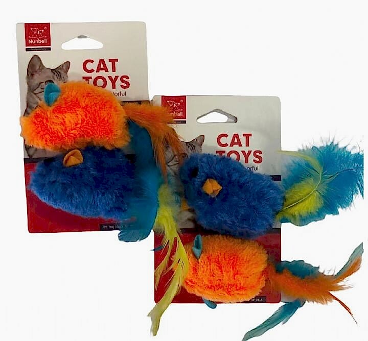 NUNBELL - NUNBELL TÜYLÜ FARE 2'Lİ