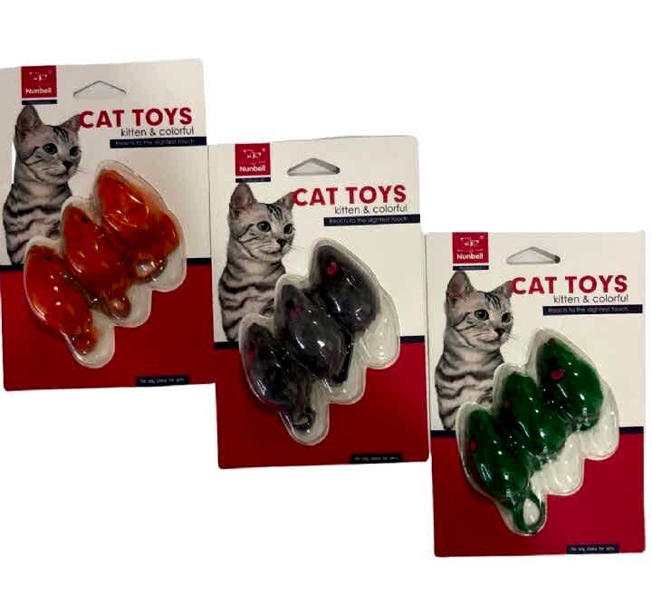 NUNBELL - NUNBELL TÜYLÜ FARE 3'LÜ