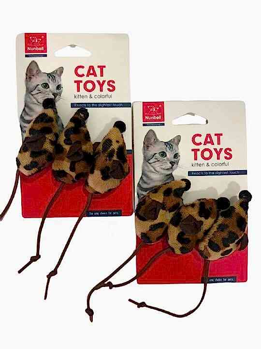 NUNBELL - NUNBELL TÜYLÜ FARE 3'LÜ