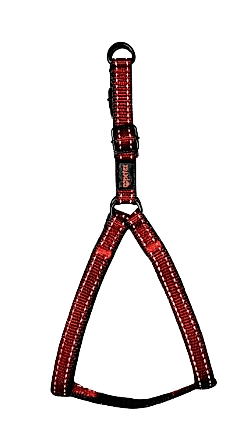  - PETEX REFLEKTÖRLÜ KELEBEK TASMA KIRMIZI-SİYAH XS