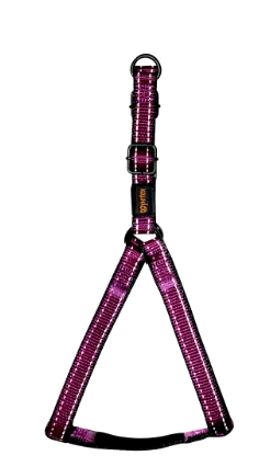 PETEX - PETEX REFLEKTÖRLÜ KELEBEK TASMA MOR-SİYAH XS