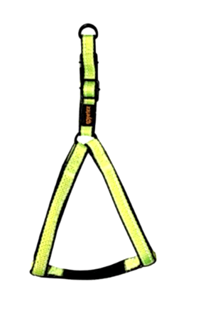  - PETEX REFLEKTÖRLÜ KELEBEK TASMA NEON SARI-SİYAH XS