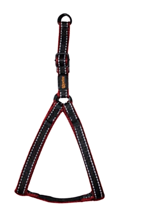 PETEX - PETEX REFLEKTÖRLÜ KELEBEK TASMA SİYAH-KIRMIZI M