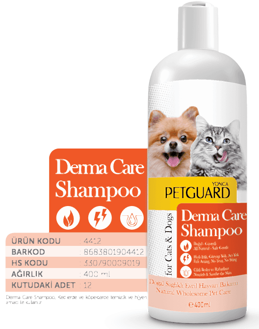  - PETGUARD DERMA CARE SIVI ŞAMPUAN KEDİ KÖPEK 400ML