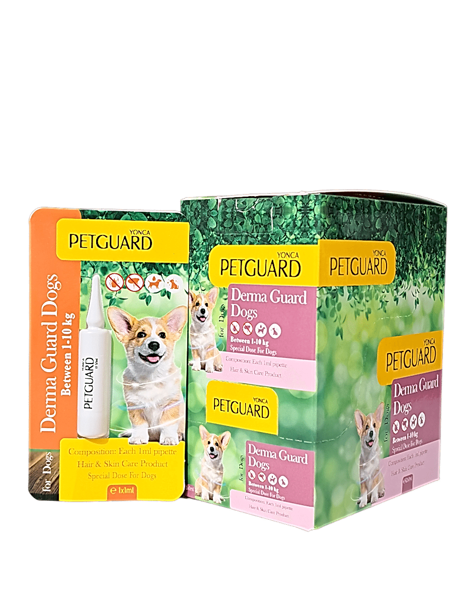  - PETGUARD DERMA GUARD 1-10 DOG 12*1 ML