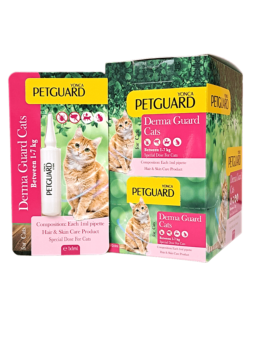  - PETGUARD DERMA GUARD 1-7 CAT 12*1 ML
