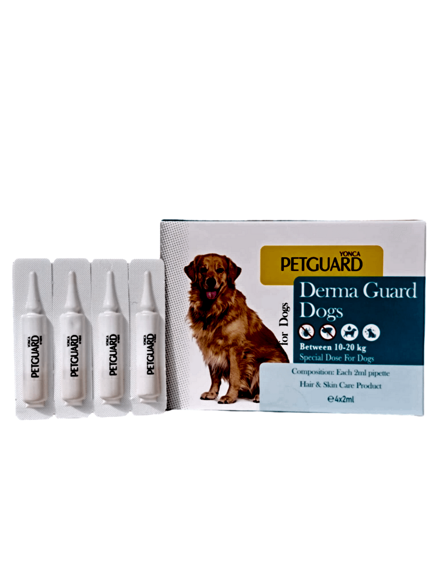  - PETGUARD DERMA GUARD 10-20 DOG 4*2ML